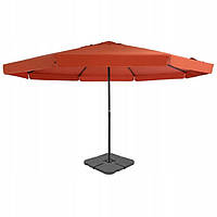 Большой зонт Greatstore 500 x 385 см + Утяжелитель Терракотовый