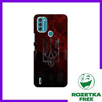 Чехол с картинкой для Nokia C31 (Герб Украины) / Чехлы на Нокиа С31 УПА
