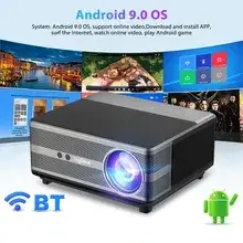 Проєктор Full HD 1080P TD98 Wi-Fi LED 2K 4K Відкритий відео Smart TD98W Android PK DLP домашній кінопроєктор