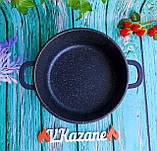 Каструля казан з антипригарним Greblon Ceram покриттям 5.8 л 28 см Maestro MR-4628C Індукційний казан, фото 5