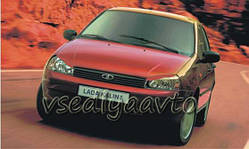 Вії на фари ВАЗ 1118 "Каліна"