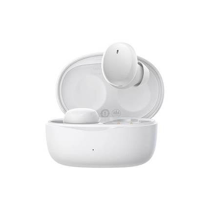 Навушники бездротові Bluetooth Baseus Bowie E2 NGTW090002 у кейсі, білі, фото 2