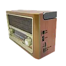 Радіоприймач на акумуляторі Everton RT-321 з ліхтариком, Bluetooth FM USB SD, фото 2