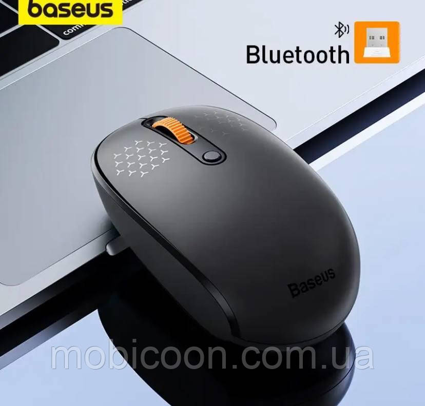 Мишка комп'ютерна бездротова Baseus F01B Bluetooth 5.0, фото 1
