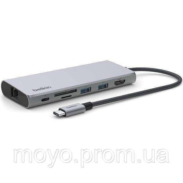 Адаптер Belkin USB-C 7in1 Multiport Dock (INC009BTSGY)