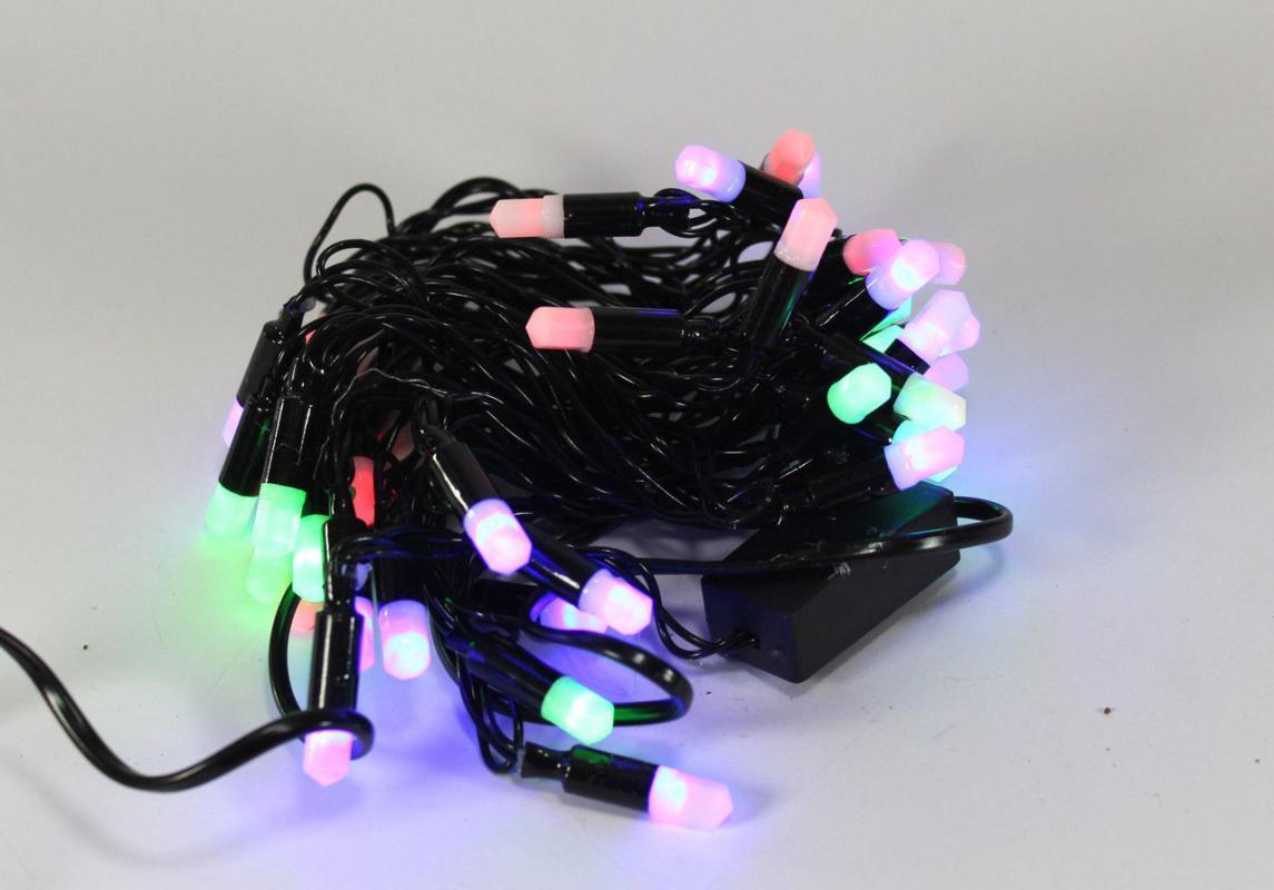 Новогодняя светодиодная гирлянда 40P B1 мульти 40Led - фото 4 - id-p1975684919