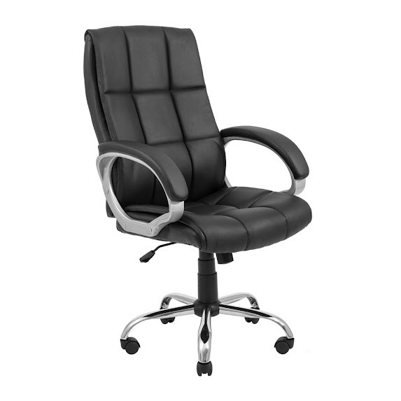 Крісло офісне Арізона Хром М-1 Чорне