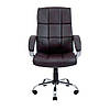 Крісло офісне Арізона Хром М-1 Чорне, фото 2