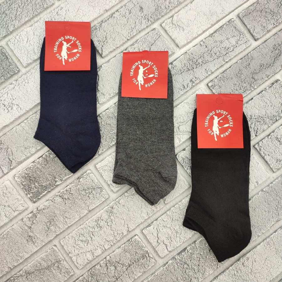 Шкарпетки жіночі весна/осінь короткі темне асорті р.36-39 FOR TRAINING SPORT 30038339, фото 1