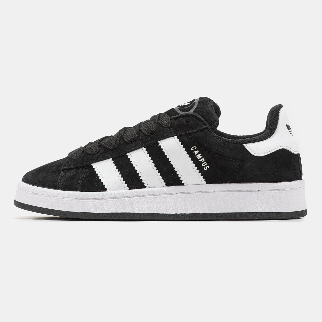 Жіночі Кросівки Adidas Campus 00s Black White / Адідас Кампус 00 Чорні з Білим