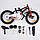 Велосипед дитячий RoyalBaby Chipmunk MK 16", OFFICIAL UA, чорний, фото 10