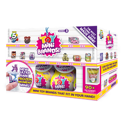 Ігрові фігурки ZURU MINI BRANDS TOY Фігурки-сюрп у кулі в асорт з дисп S3 77351GQ2