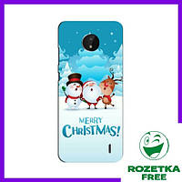 Чехол (Merry Christmas) Нокиа С20 / Чехлы Счастливого Рождества Nokia C20