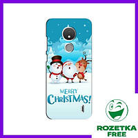 Чехол (Merry Christmas) Нокиа С21 / Чехлы Счастливого Рождества Nokia C21