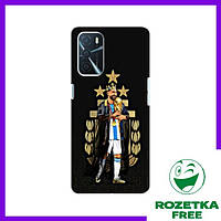 Чехол для Oppo a54s (Messi King) / Чехлы на Оппо А54с Месси