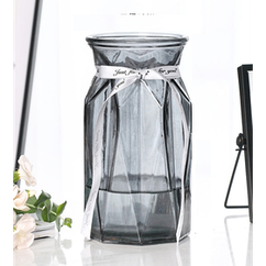 Ваза VIVA AURORA / 15 см /димч.-сірий  (6841734)