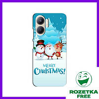 Чехол (Merry Christmas) Реалми с33 / Чехлы Счастливого Рождества Realme C33