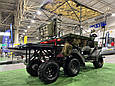 Електроквадроцикл HIMAKS Military Off-Road 6W4D шестиколісний для доставки вантажу та евакуації, фото 4