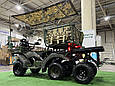 Електроквадроцикл HIMAKS Military Off-Road 6W4D шестиколісний для доставки вантажу та евакуації, фото 8