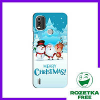 Чехол (Merry Christmas) Нокиа С21 Плюс / Чехлы Счастливого Рождества Nokia C21 Plus