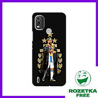 Чехол для Nokia C21 Plus (Messi King) / Чехлы на Нокиа С21 Плюс Месси