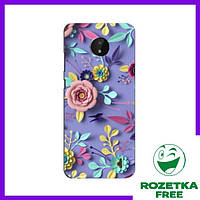 Чехол с рисунком (Цветы) Нокиа С20 / Чехлы с Цветочками Nokia C20