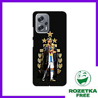 Чехол для Xiaomi Redmi Note 12 Pro Plus (Messi King) / Чехлы на Редми Нот 12 Про Плюс Месси