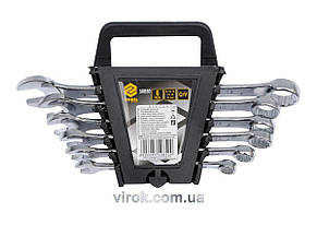 Ключі ріжково-накидні VOREL, М 8-17 мм, Набір 6 шт. [4/40]