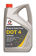 Гальмівна рідина Comma BRAKE & CLUTCH FLUID DOT 4 5Л (4шт/уп)