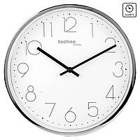 Кварцовий настінний годинник Technoline WT7210 (White/Silver)