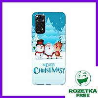 Чехол (Merry Christmas) Редми Нот 11 / Чехлы Счастливого Рождества Xiaomi Redmi Note 11 4G / 11s