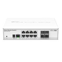 12-портовый гигабитный коммутатор MikroTik CRS112-8G-4S-IN управляемый