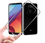 Прозорий силіконовий чохол для LG G6, фото 4