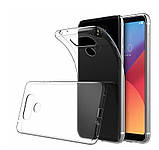 Прозорий силіконовий чохол для LG Q8, фото 3