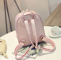 Детский рюкзак прогулочный рептилия, небольшой рюкзачок для девочек в стиле рептилии Розовый Отличное качество