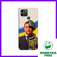 Чехол (Солдат Зеленский) для Infinix Smart 6 / Чехлы Президент Украины Инфиникс Смарт 6