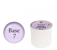 Кольорова база для гель лаку Saga Professional Color Base №7, 30 мл