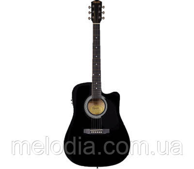 Електроакустична гітара SA-105CE BLACK