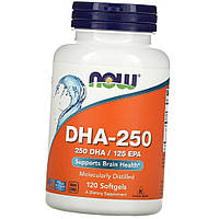 Омега 3 NOW DHA-250/125 EPA 120 капс Vitaminka