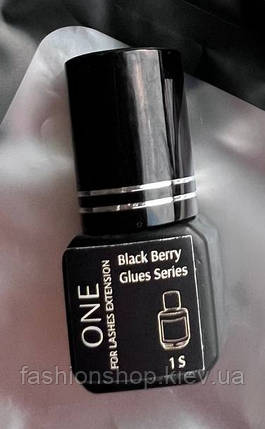 Клей для нарощування вій Black Berry One, 5 мл (1 секунда, 5–6 тижнів), фото 1