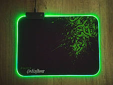 Килимок для мишки RGB RAZER R-350 (25*35*0.3) з підсвічуванням (в коробці), фото 3