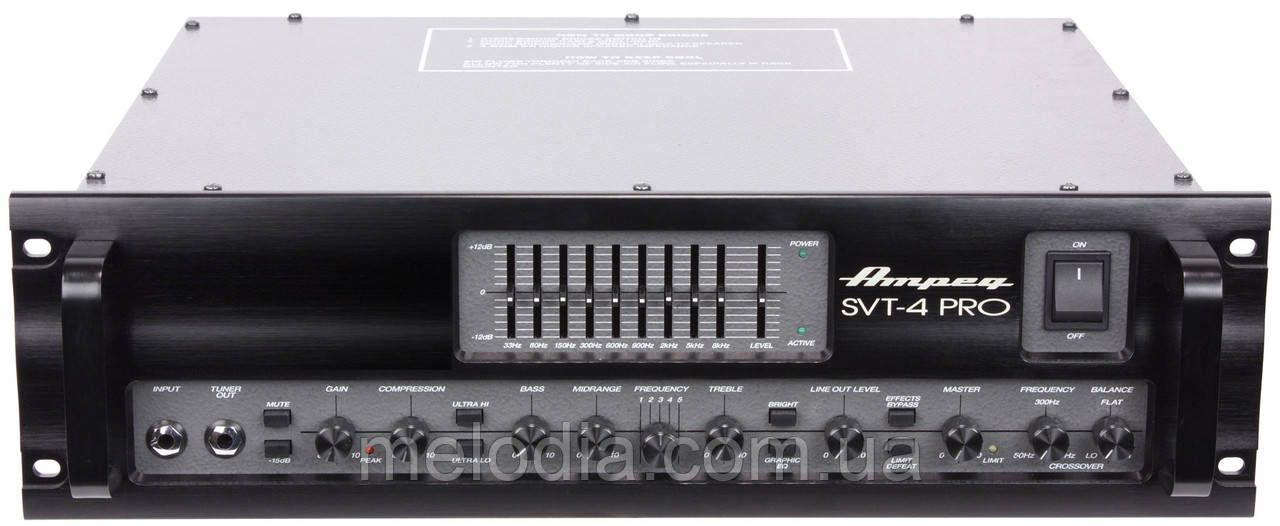 Бас-гітарний підсилювач-голова AMPEG SVT-4PRO підсилювач для бас-гітари