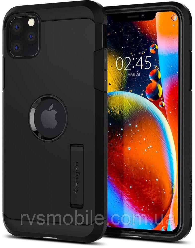 Чехол Spigen для iPhone 11 Pro Tough Armor, Black (077CS27240)