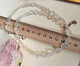 Натуральний опал. Намисто з натурального ефіопського   опалу .Намисто чокер вогненний опал .Індія., фото 3