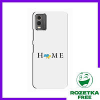 Чехол с принтом на Nokia C32 (Home Ukraine) / Чехлы Нокиа С32