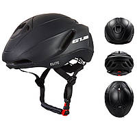 Шолом велосипедний GUB ELITE (L 58-62) matt-black [In-Mold/подвійне регулювання]