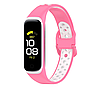 Силіконовий ремінець Primo Perfor Sport для фітнес-браслета Samsung Galaxy Fit 2 (SM-R220) - Pink&White, фото 3