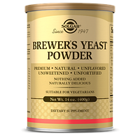 Дрожжи пивные в порошке Solgar (Brewer's Yeast Powder) 400 г