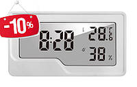 Термо-гігрометр цифровийCX-1212 (от -50 до +70 С; от 0 до 99 %) з годинником
