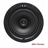 DV Audio CMG-6.2 Black стельовий динамік 100 Вольт в чорному кольорі, фото 3